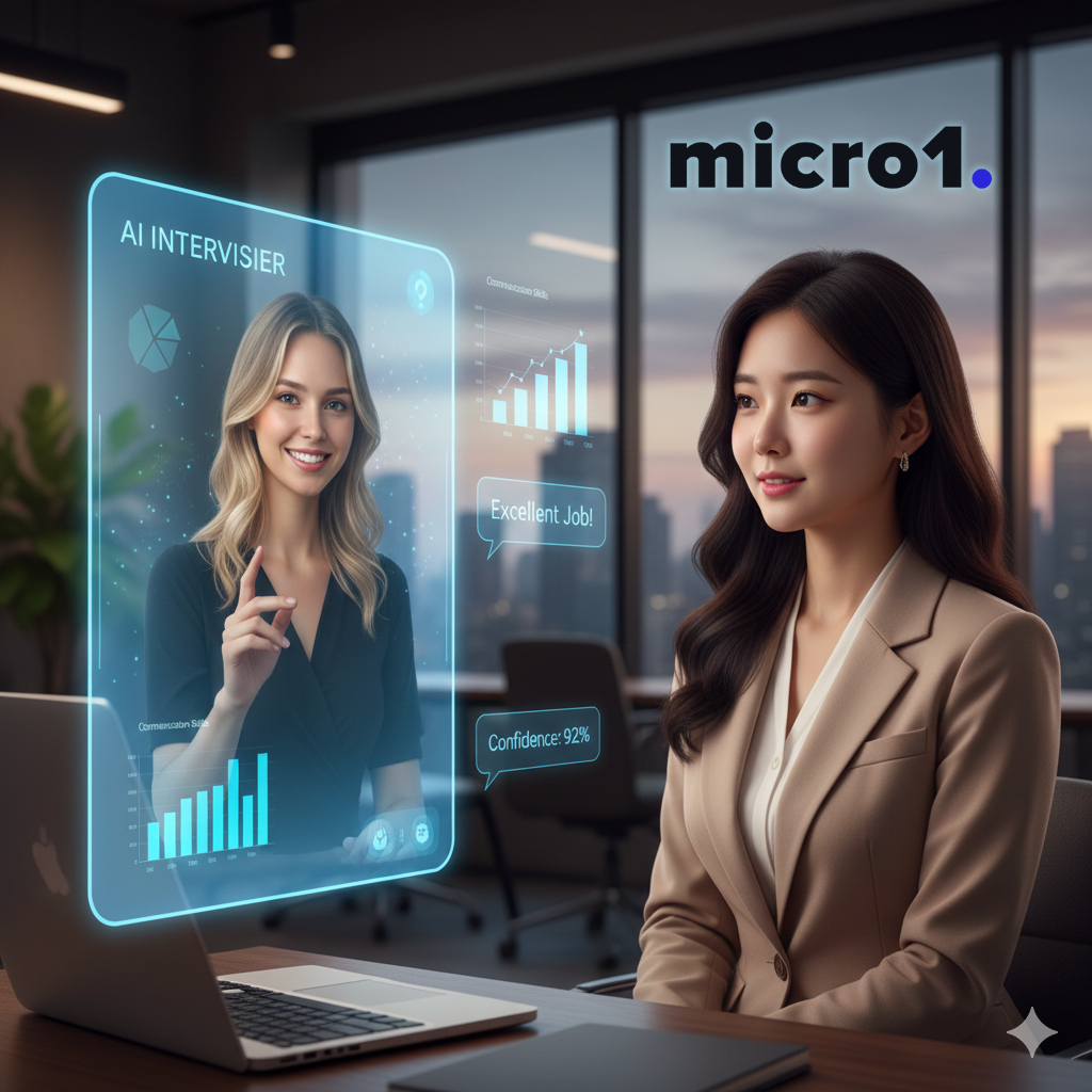 Micro1 AI 인터뷰 불합격 후기: 친절한 리크루터 ‘Zara’의 뼈 때리는 피드백